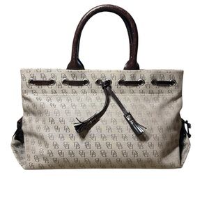 Dooney & Burke Vintage Signature Tote Bag